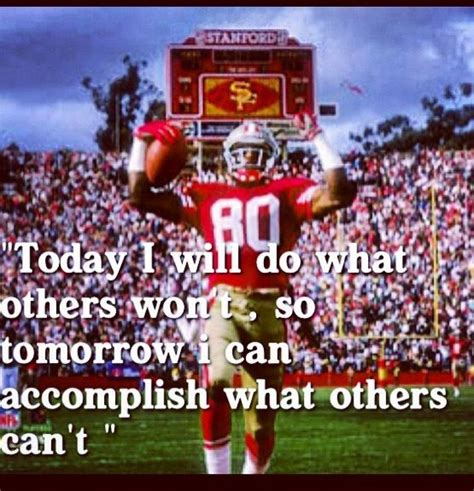 Jerry Rice Motivational Quotes