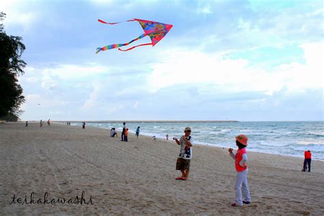Postcards From Malaysia Kite Flying At The Beach