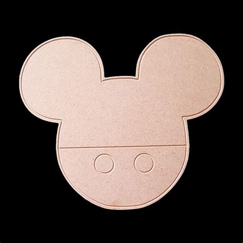Minnie Mouse Diy Paintable Mdf Craft Cartoon Characters Bettaline