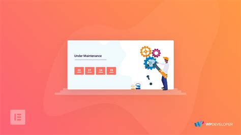 How To Create Maintenance Mode Page In Wordpress Using Elementor