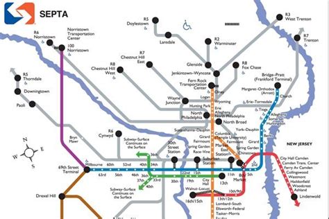 Septa System Mapyoull Need This When Visiting System Map