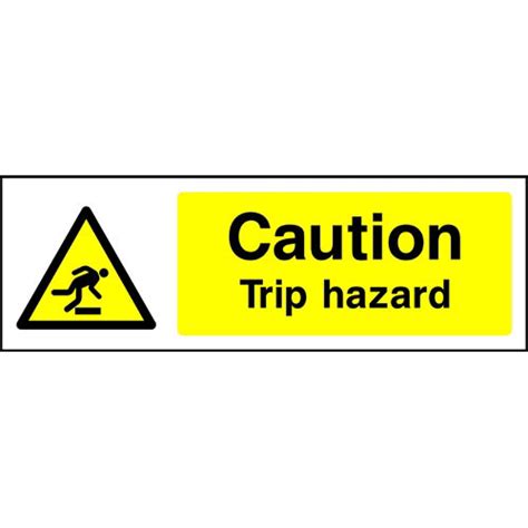 Kpcm Caution Trip Hazard Sign Made In The Uk