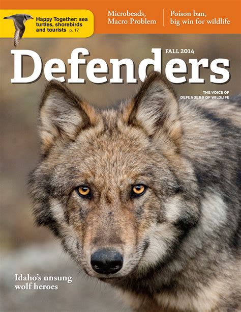 Fall 2014 Defenders Of Wildlife