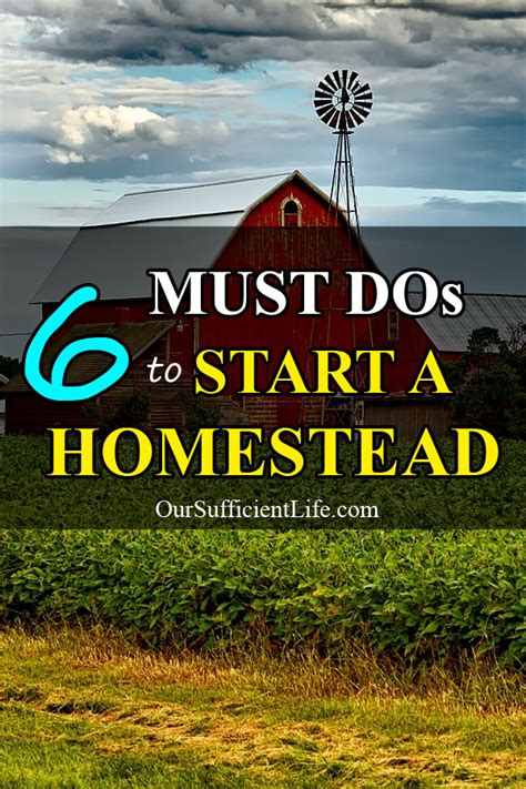 How To Start A Homestead Top 6 Must Dos For Starting A Homestead