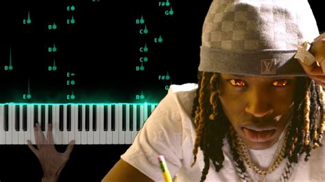 King Von Took Her To The O Piano Tutorial Just Got Some Top From A