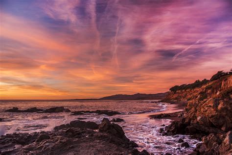 Usa Coast Sunrise Waves 5k Hd Nature 4k Wallpapers Images