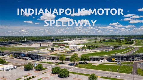 Indianapolis Motor Speedway Aerial Views Youtube