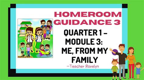 Homeroom Guidance Grade 3 1st Quarter Module 3 Youtube