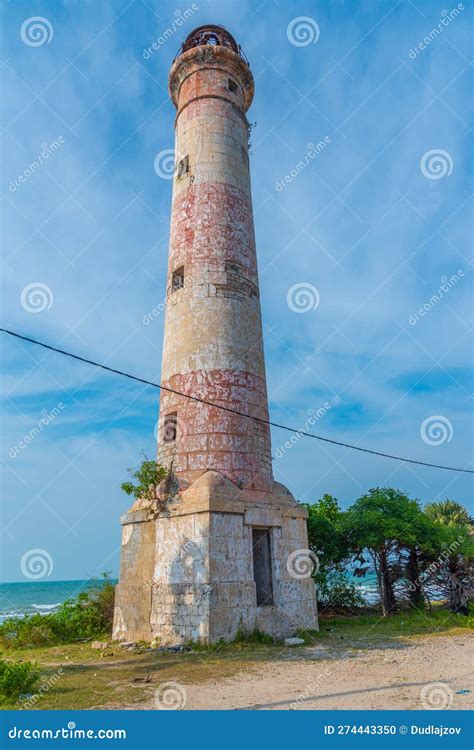 Lighthouse Karainagar At Sri Lanka Stock Photo Image Of Wall Jaffna