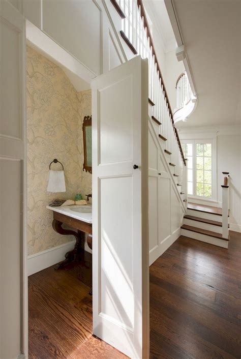 Powder Rooms Under Stairs Maximizing Space With Style