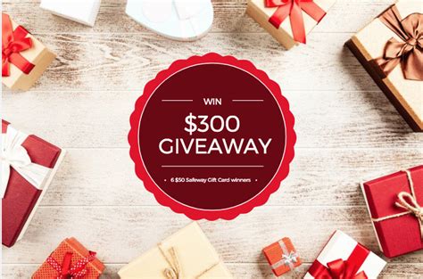Customized just for your brand quick details: December Giveaway - Enter to Win $300 in Safeway Gift ...