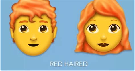 redheads rejoice — there s officially ginger emojis
