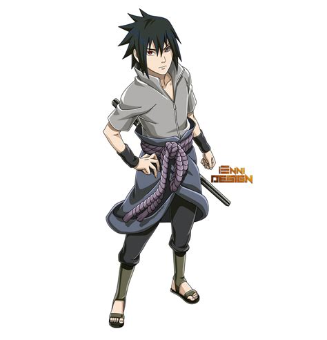 Naruto Shippudensasuke Uchiha Six Paths Mode By Iennidesign On