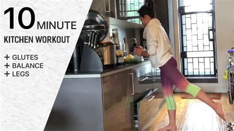 10 Minute Kitchen Workout Youtube