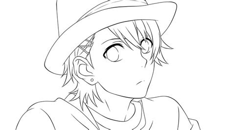 45 Best Anime Line Art Images On Pinterest Coloring