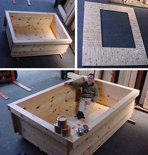All products from wood soaking tub category are shipped worldwide with no additional fees. ofuro soaking hot tubs: hinoki tub in italy - top view