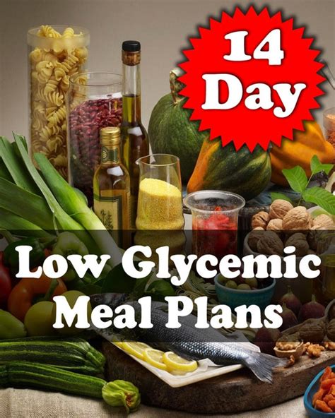 Items Similar To 14 Day Low Glycemic Diet Meal Plans On Etsy