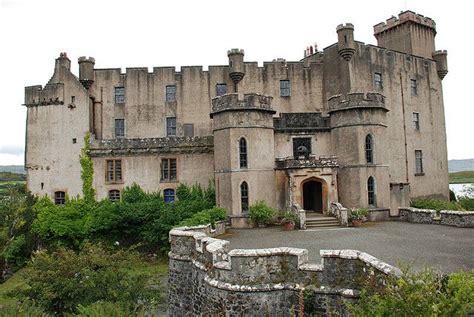 Dunvegan Castle On Isle Of Skye Scotland Is The Oldest Continuously