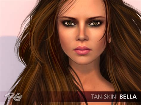 Second Life Marketplace Skin Bella Tan Bundle Redgrave