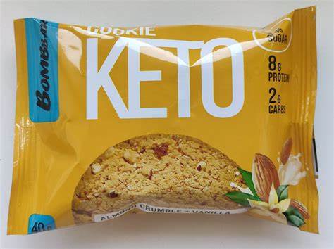 Протеиновое печенье Bombbar КЕТО cookie Ваниль с миндалем - «Вкусное Картинка - Протеиновое печенье Bombbar КЕТО cookie Ваниль с миндалем - «Вкусное