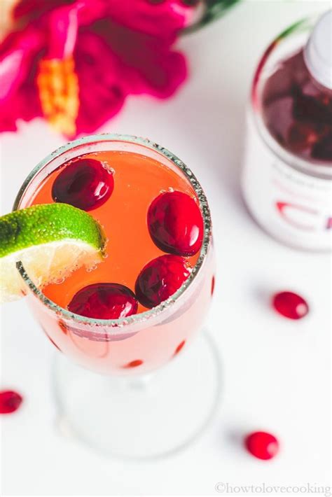 Cranberry Hibiscus Ginger Lime Fizz How To Love Cooking