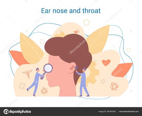 Otorhinolaryngologist Concept Healthcare Concept Idea Of Ent Stock