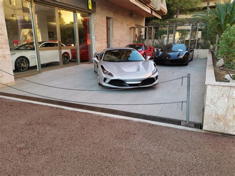 Choose the ferrari model that best suits your tastes and driving needs and take advantage of the professional assistance of your official ferrari dealers. Ferrari F8 Tributo outside ferrari dealer in Monaco : spotted