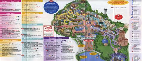 Theme Park Brochures Disney's Hollywood Studios - Theme Park Brochures