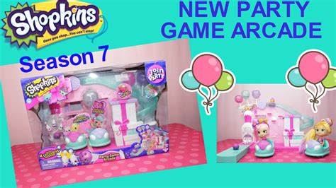 New Shopkins Party Game Arcade Season 7 Join The Party Youtube