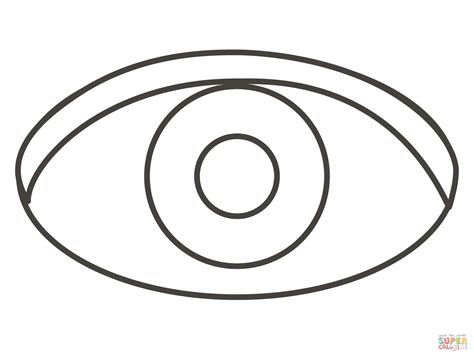 Eye Coloring Page Free Printable Coloring Pages
