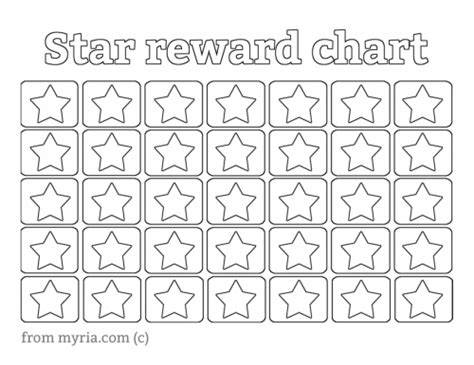 Printable Star Chart Room