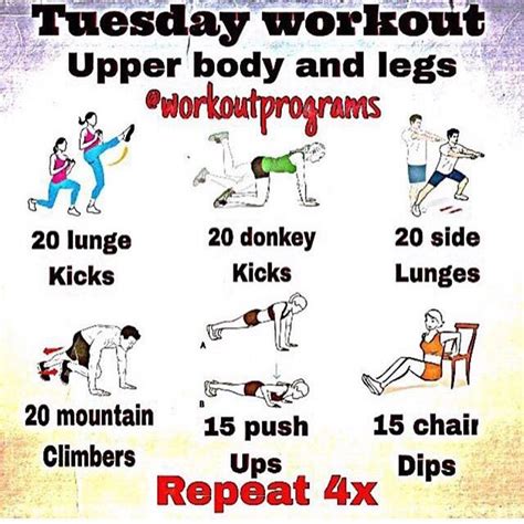 Tuesday Tuesday Workout Monday Workout Workout