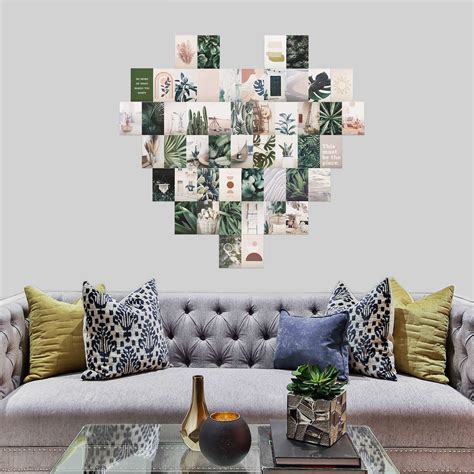 Green Botanical Vintage Wall Collage Kit Aesthetic Pictures Aesthetic