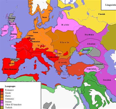 Invasions In Europe 700 1000 Historical Geography Language Map