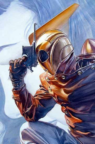 Rocketeer Cover By Alex Ross Alex Ross Comic Art Comic Book Covers
