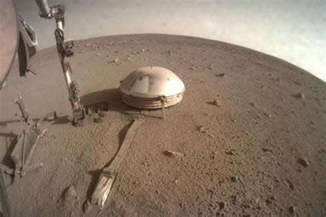 Foto Wahana Insight Nasa Deteksi Gempa Mars Terkuat