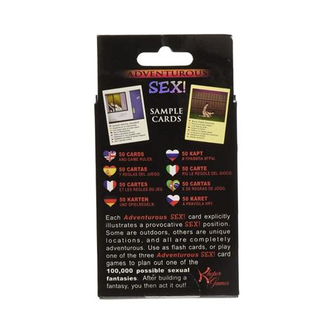 Adventurous Sex Card Game Premium Sex Toys
