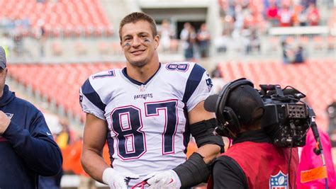 Rob Gronkowski Invents New Word To Describe Boost From Tom Brady