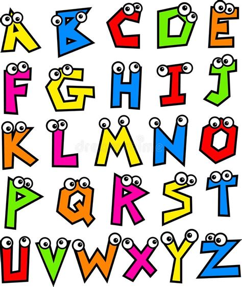 Funky Alphabet Stock Illustration Illustration Of Alphabet
