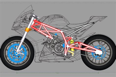 This Is The Initial Design For The Chassis Consisting Of The Frame