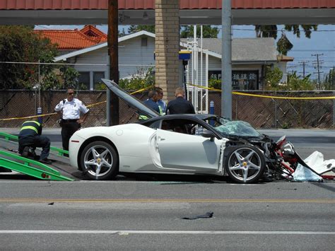 Car Crash Drunk Hyundai Driver Crashes Into Ferrari 458 Italia Killing