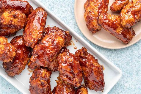 Fried Honey Barbecue Chicken Wings Recipe