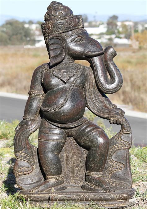 Maybe you would like to learn more about one of these? SOLD Stone Dancing Ganesha Garden Statue 42" (#96ls240 ...