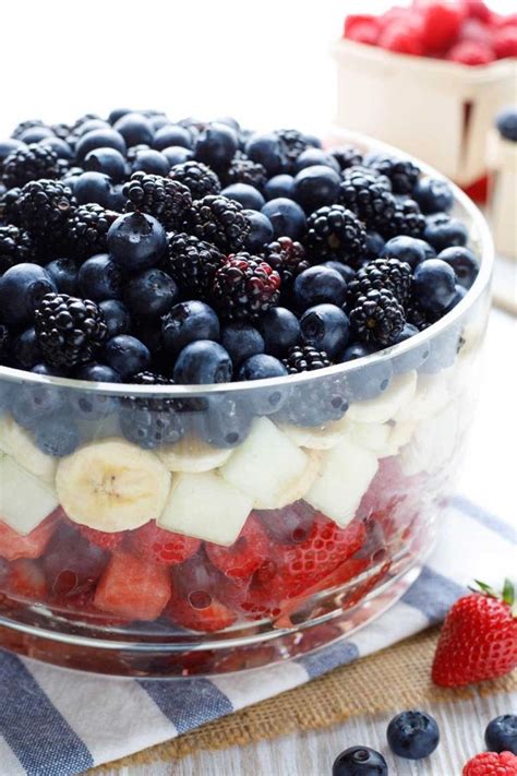 This Layered Fruit Salad Is So Easy And Perfect For The