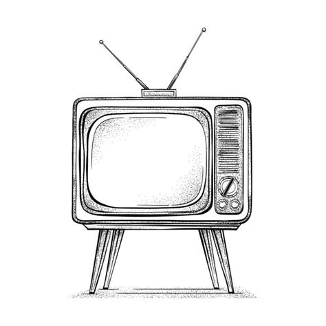 Old Fashion Tv Clipart Icon