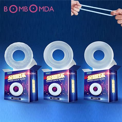 silicone penis ring sex toys for adults men male ejaculation delay cock ring long lasting firmer