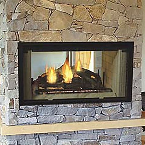 Majestic Dsr42 Designer Series 42 Inch See Through Wood Burning Fireplace