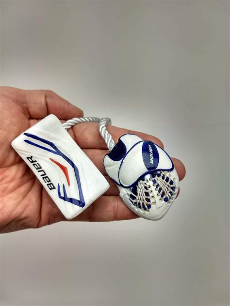 Custom Hockey T Goalie Gloves Hockey Amulet T For Etsy