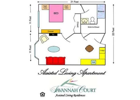 1 Bedroom Senior Apartments In Minden La Savannah Court Of Minden