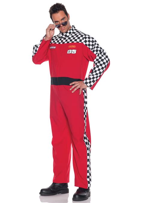 Speedway Racer Costume Mens Race Car Driver Costume Racer Costume Race Car Driver Costume